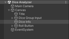 Canvas Finished Hierarchy